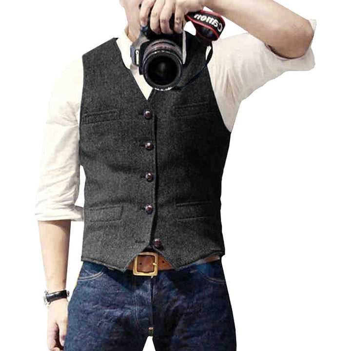 Denimvest til mænd