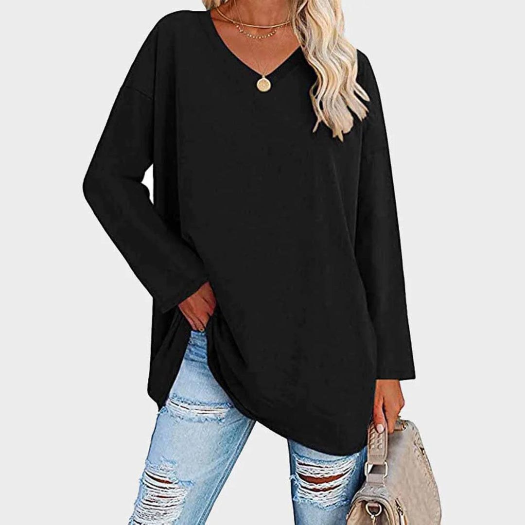 Elegant langærmet top