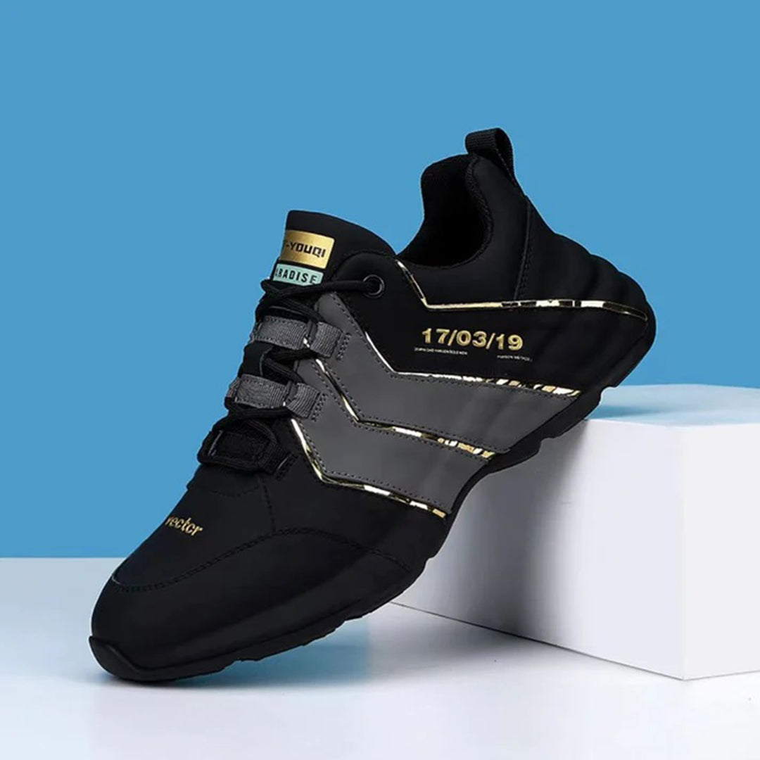 Sporty herresneakers med åndbar komfort