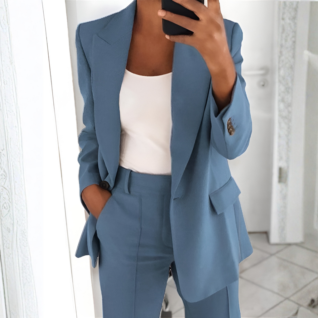 Blazer og Bukser Sæt til Kvinder