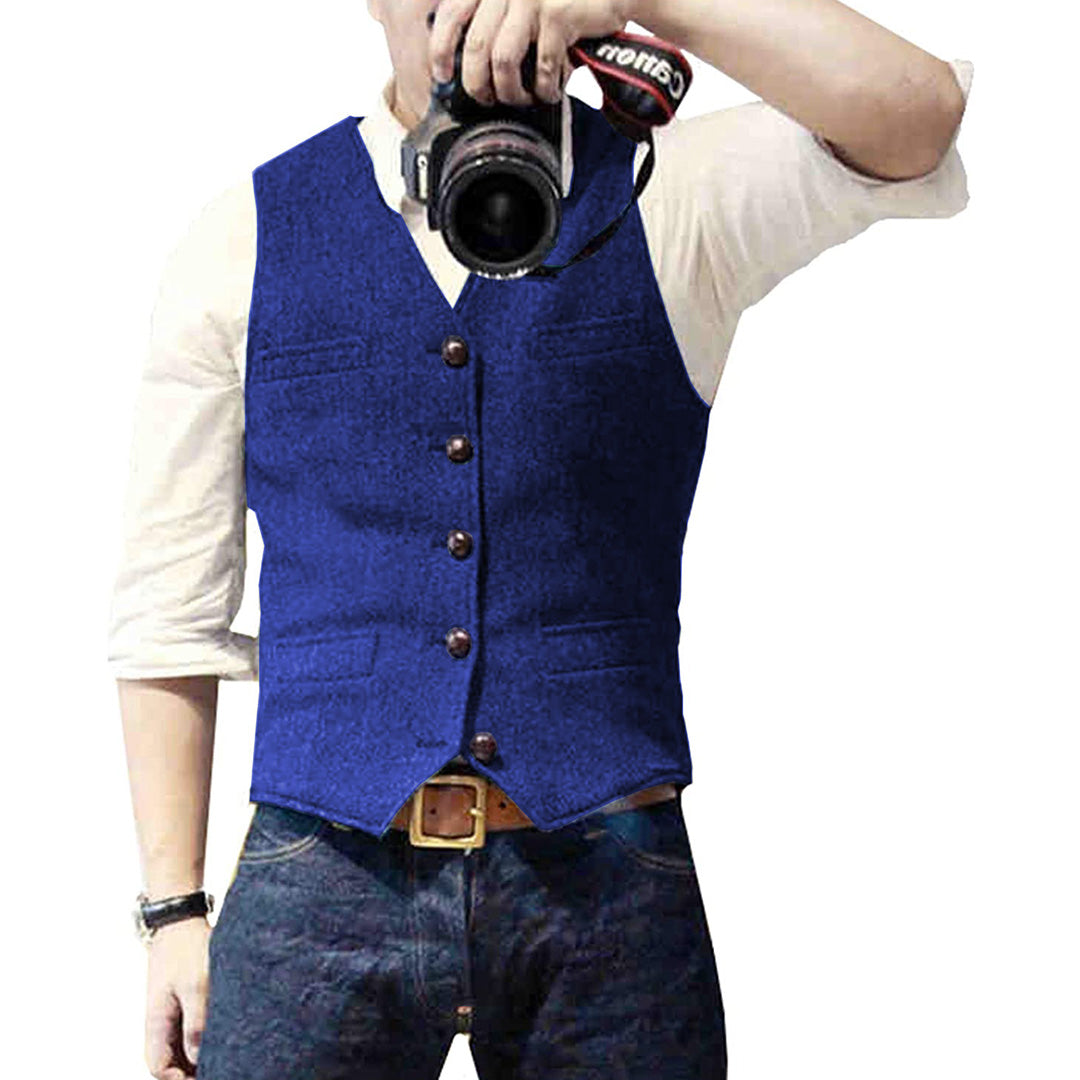 Denimvest til mænd