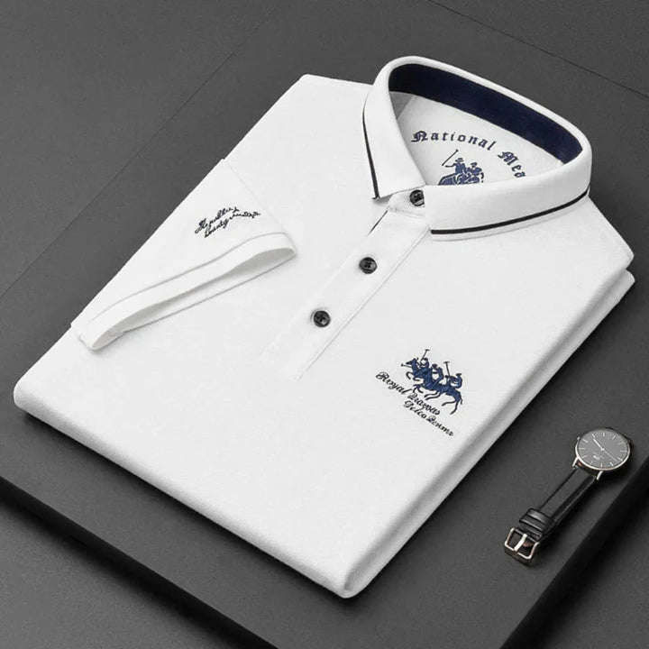 Herre casual poloshirt