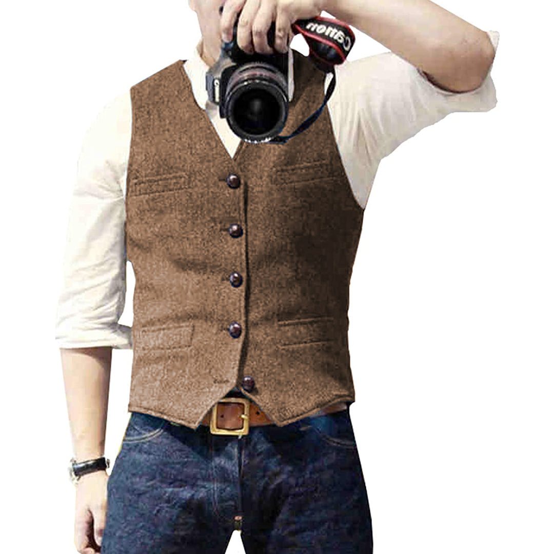 Denimvest til mænd