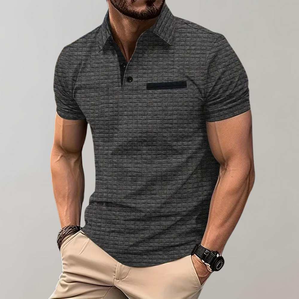 Slim-Fit Mænds Poloshirt