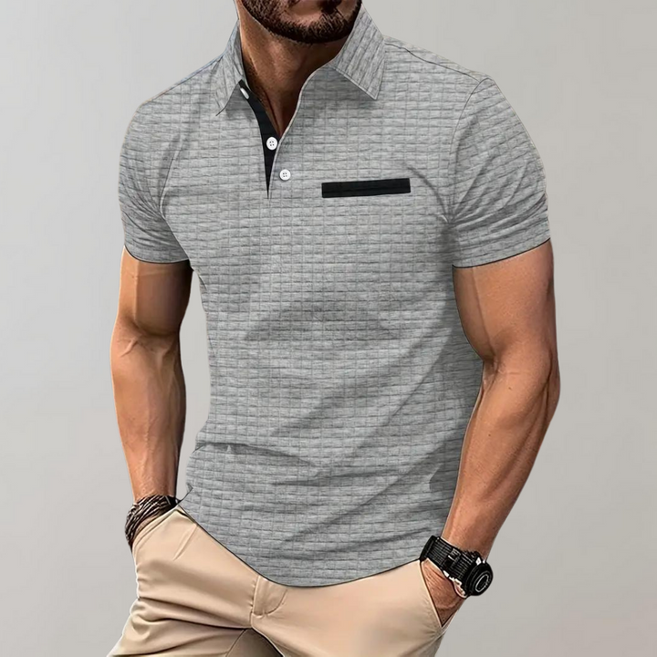 Slim-Fit Mænds Poloshirt