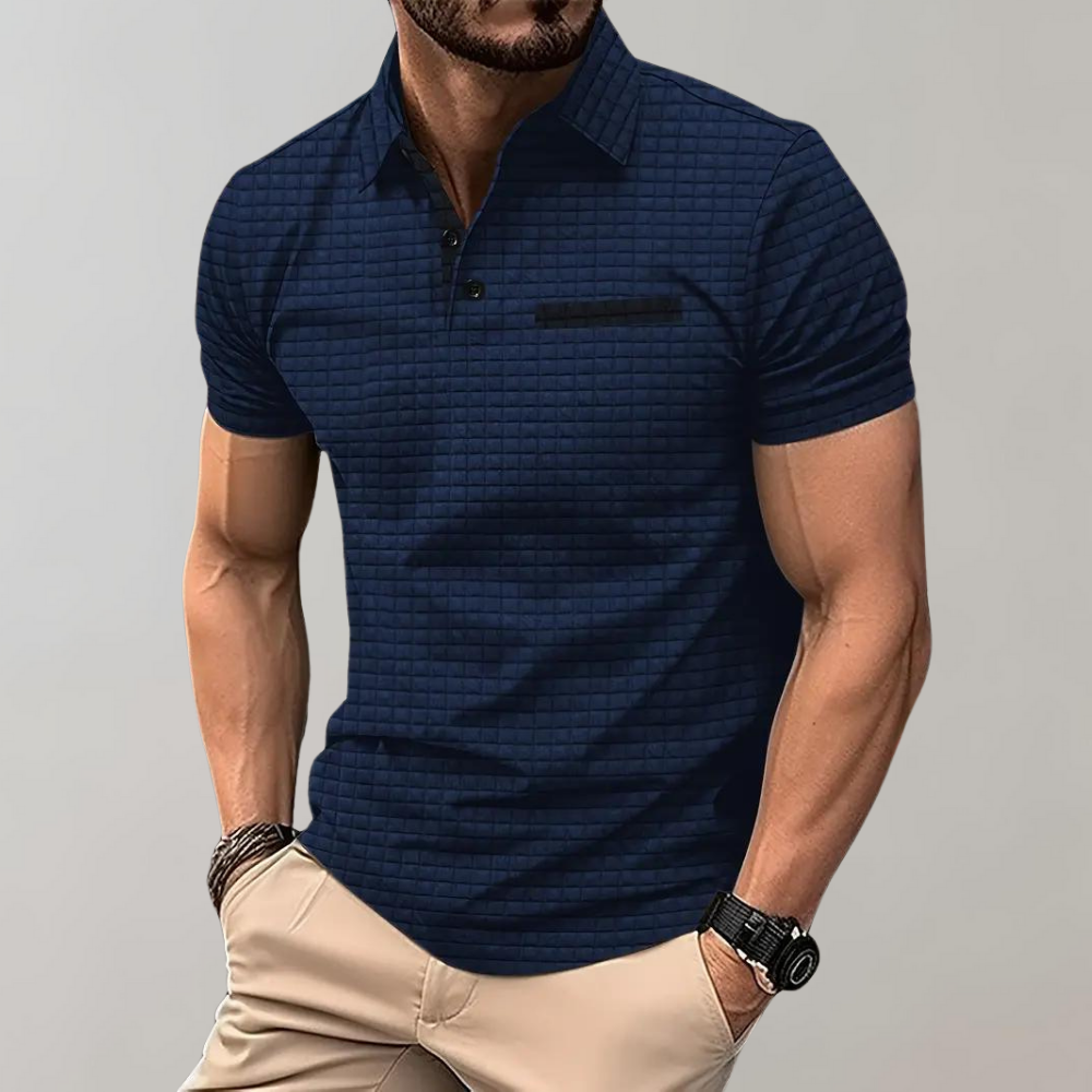 Slim-Fit Mænds Poloshirt