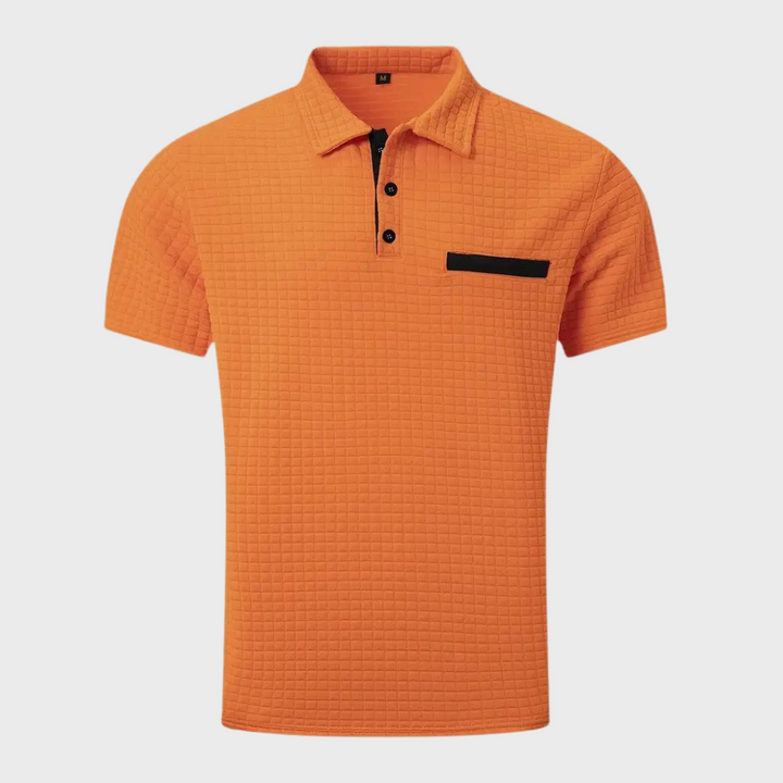 Slim-Fit Mænds Poloshirt