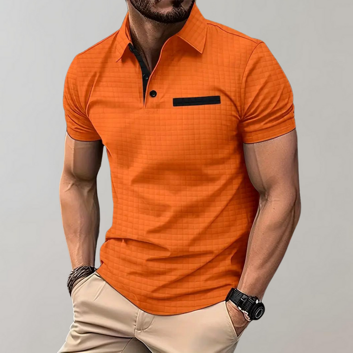Slim-Fit Mænds Poloshirt
