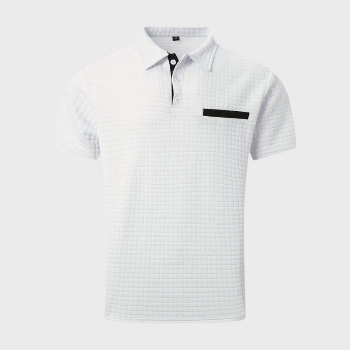 Slim-Fit Mænds Poloshirt