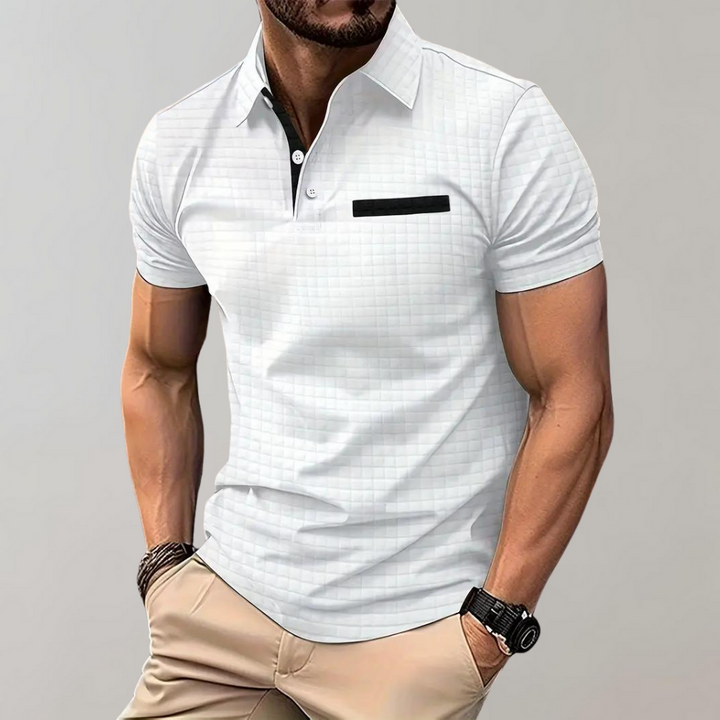 Slim-Fit Mænds Poloshirt