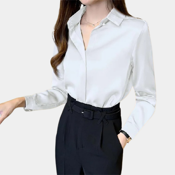 Alsidig Bluse Stilfulde Kvinder ' s Wear