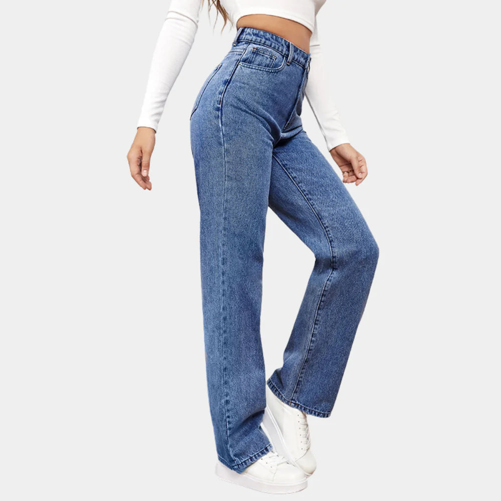 Casual Baggy Jeans til Kvinder