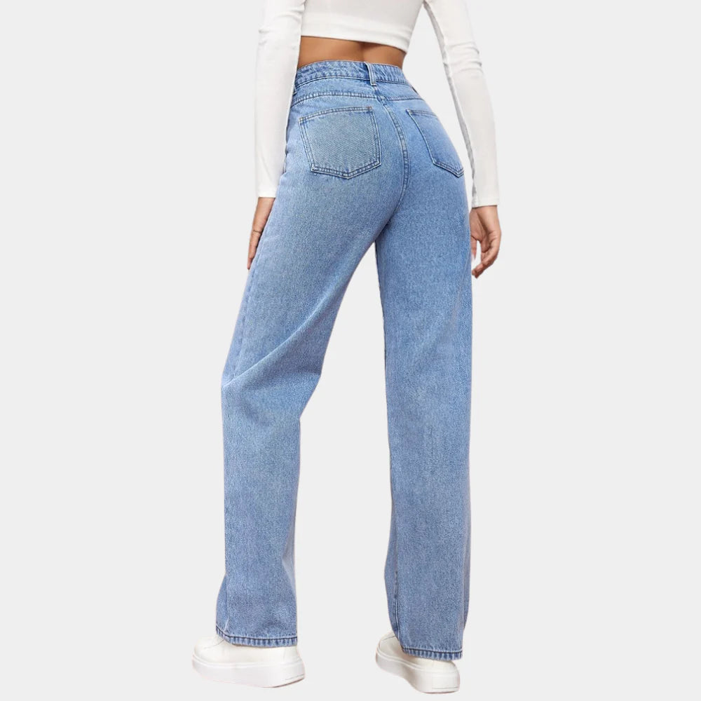 Casual Baggy Jeans til Kvinder