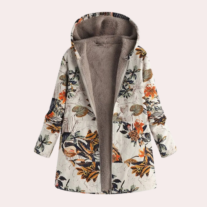 Mabel - Vintage Hoodie til Kvinder-Modiva