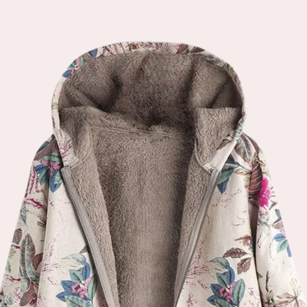 Mabel - Vintage Hoodie til Kvinder-Modiva