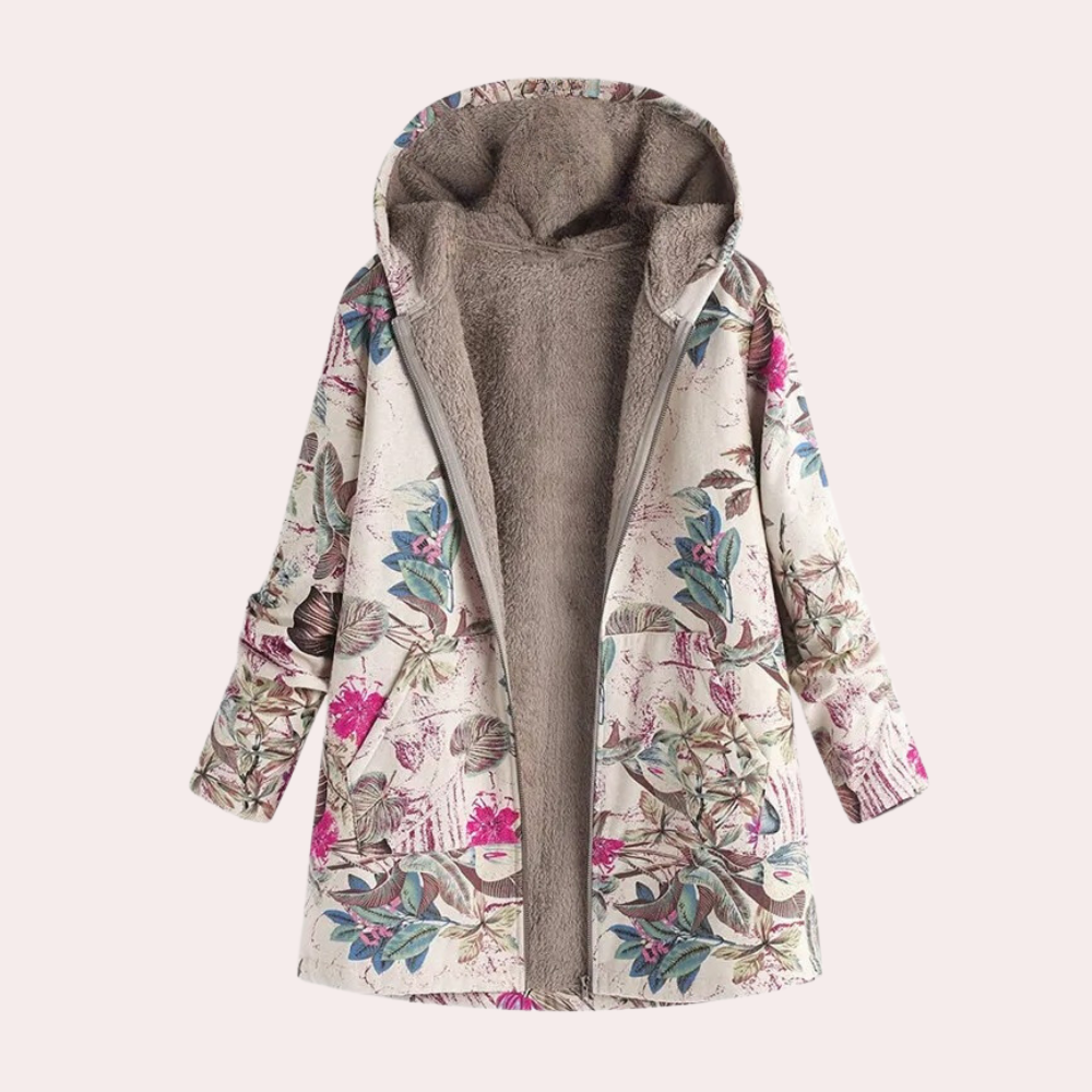 Mabel - Vintage Hoodie til Kvinder-Modiva