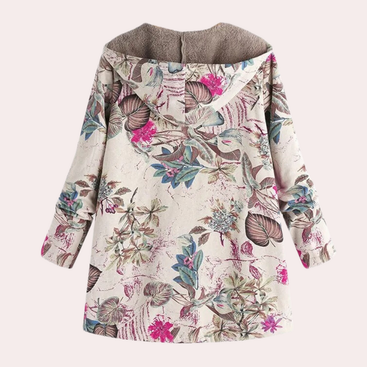 Mabel - Vintage Hoodie til Kvinder-Modiva