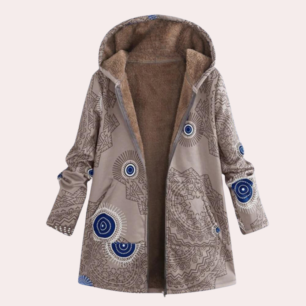 Mabel - Vintage Hoodie til Kvinder-Modiva