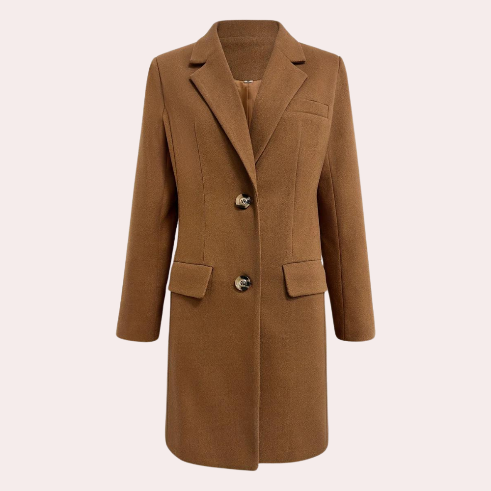 Jacinta - Moderne Dame Trenchcoat-Modiva