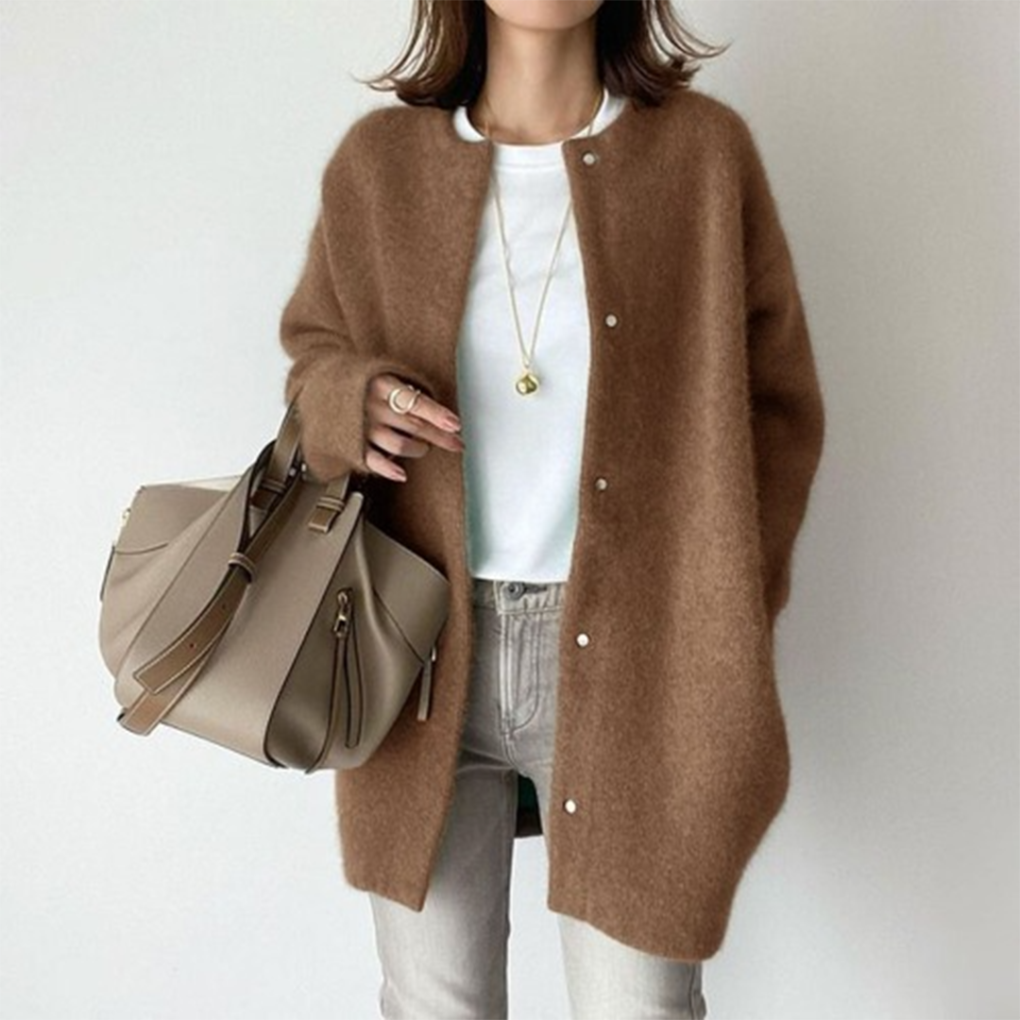 Raffineret cardigan med stil