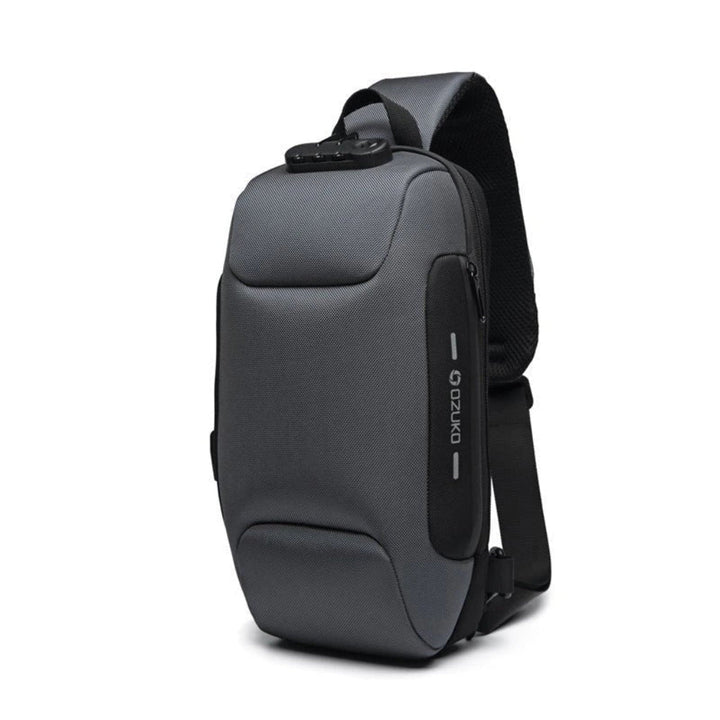 Secure Tech Crossbody Bag – Rejseklar med USB-port og skjulte lommer