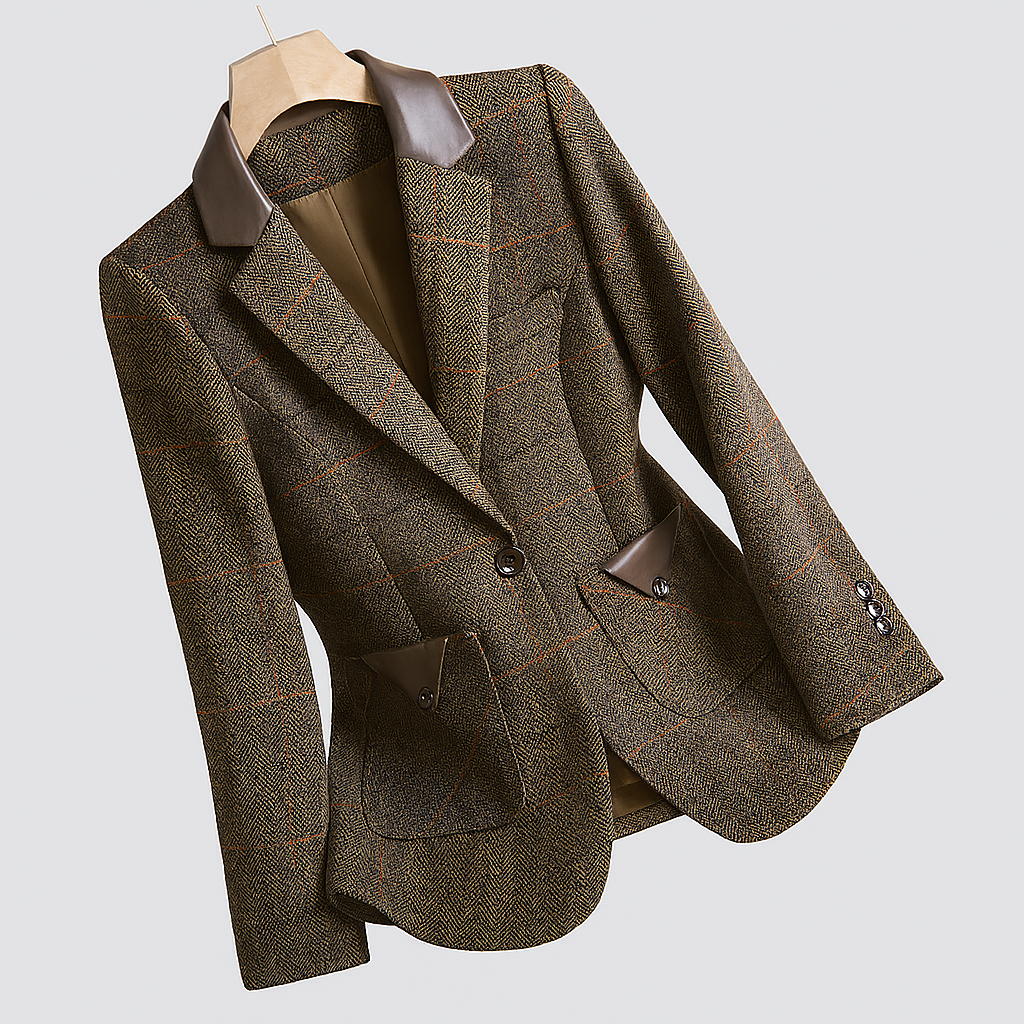 Koreansk-inspireret blazer med én knap