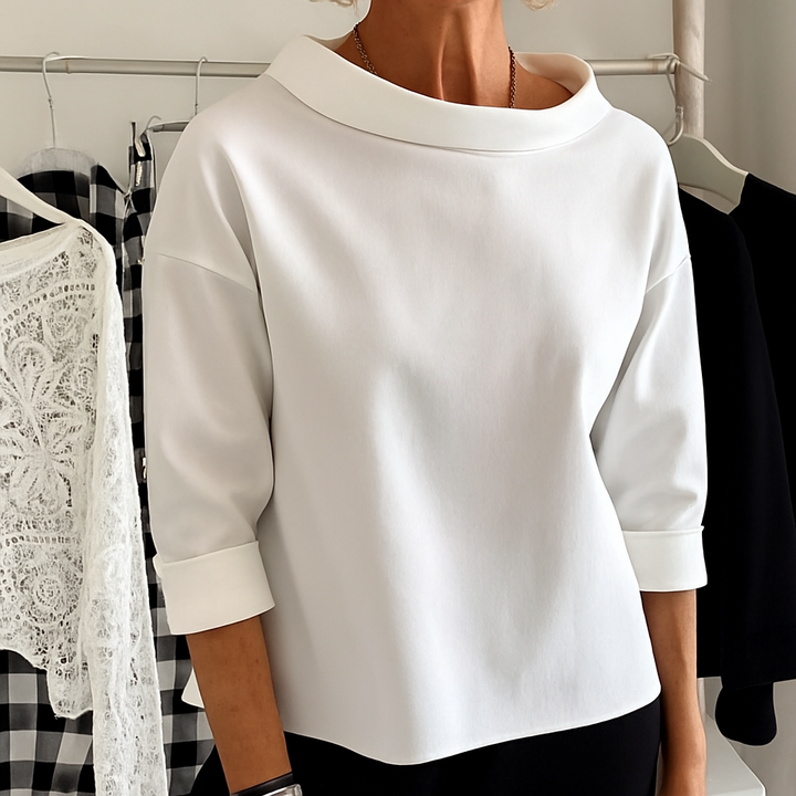 Dame forårssweatshirt i bomuld
