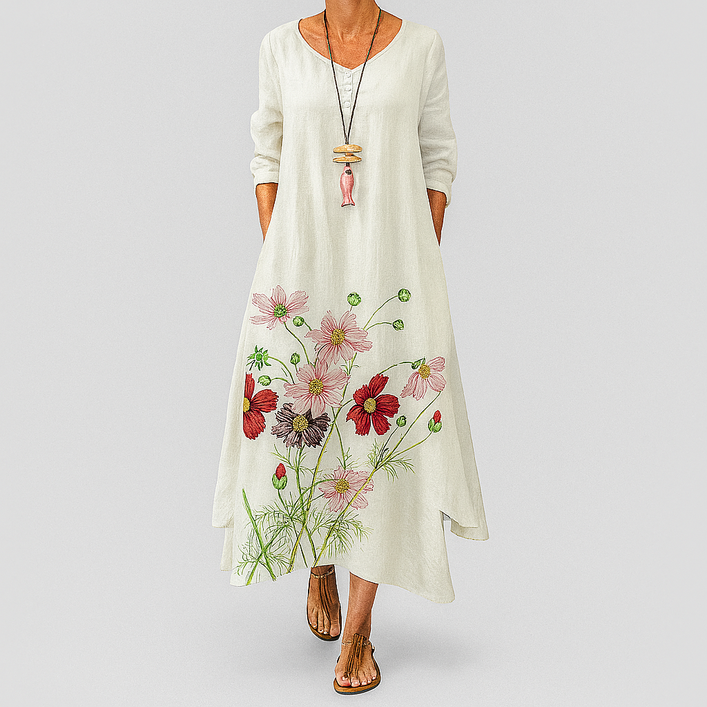 Elegant bæredygtig kjole