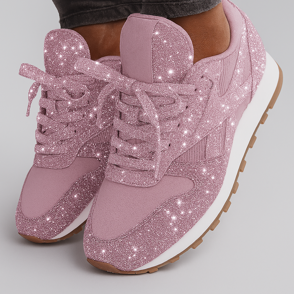 Dameglitter Chunky Sneakers