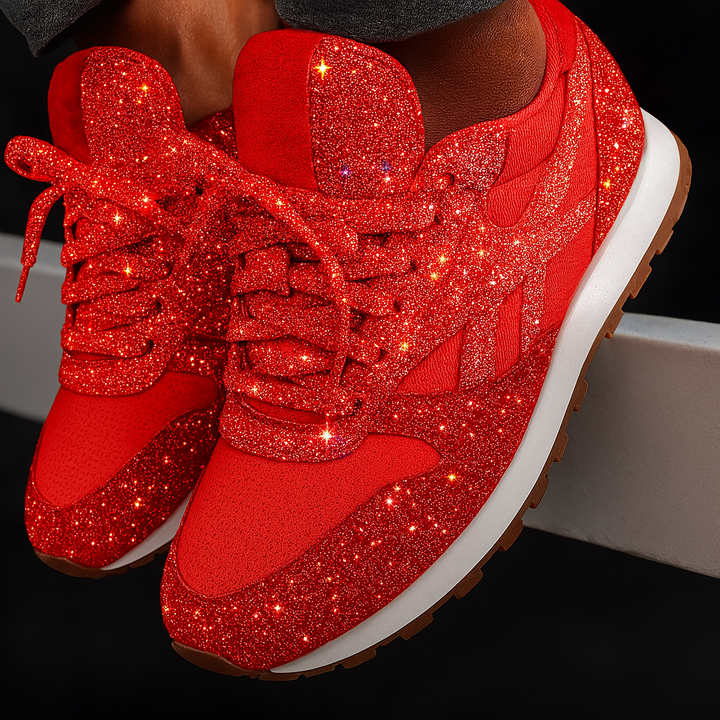 Dameglitter Chunky Sneakers