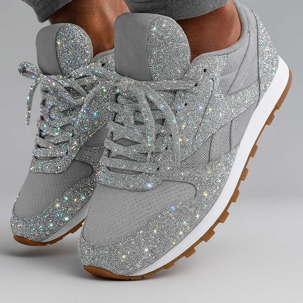 Dameglitter Chunky Sneakers