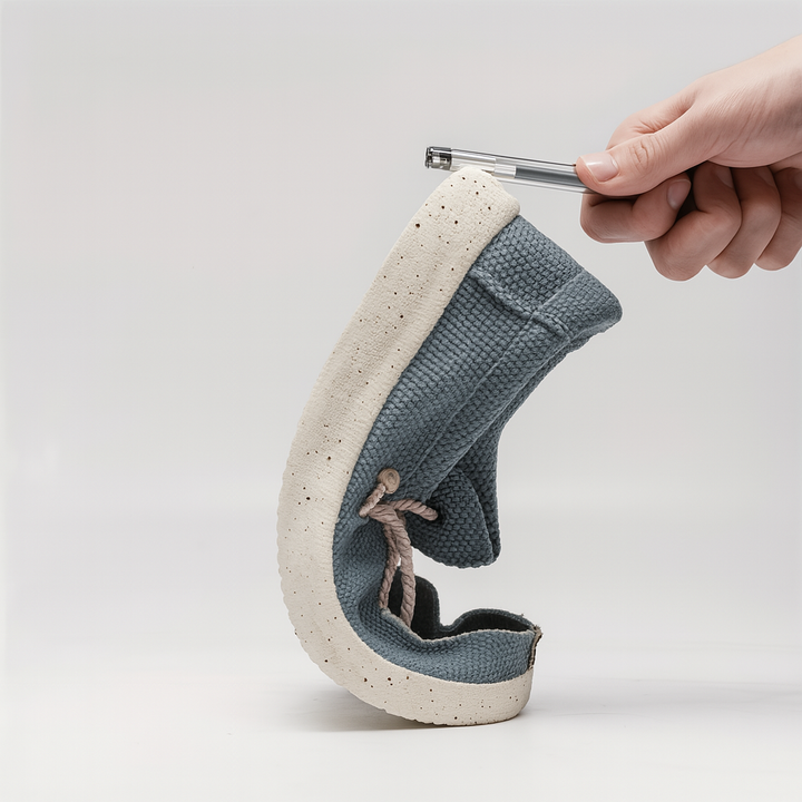 Herre lette slip-on komfortsko