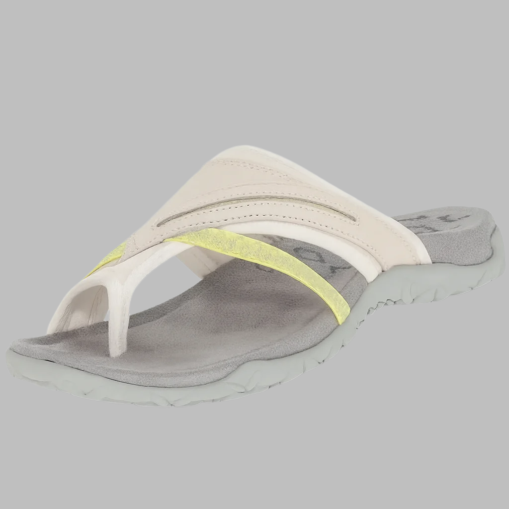 Komfortable sandaler med krydsremme