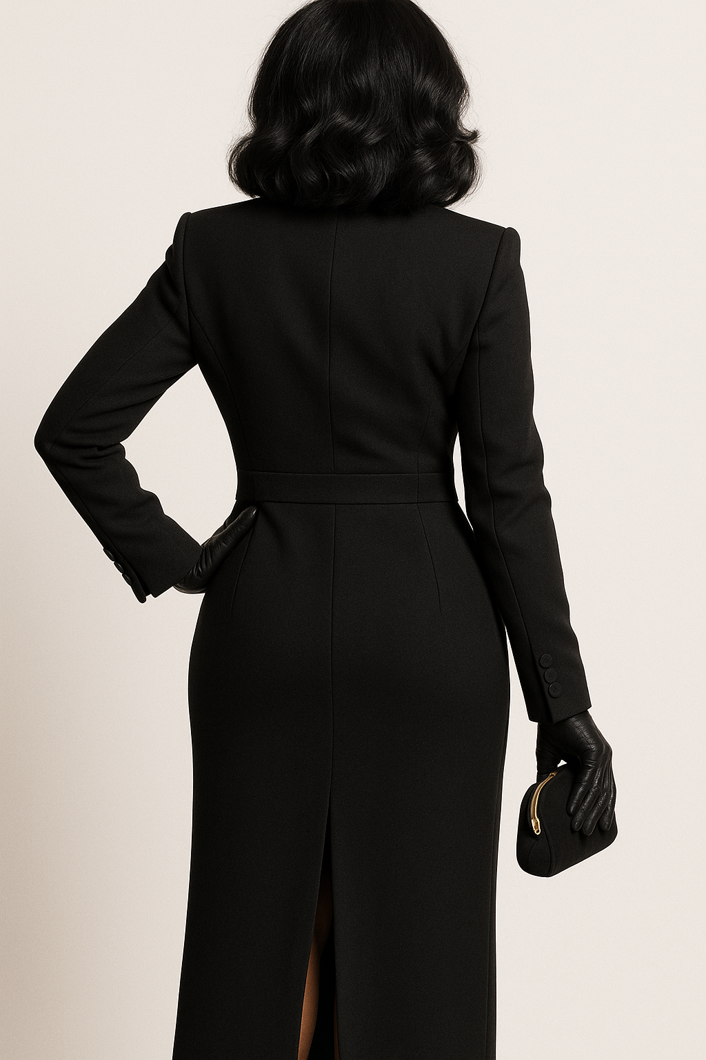 Moderne kontorlook dobbeltradet blazer