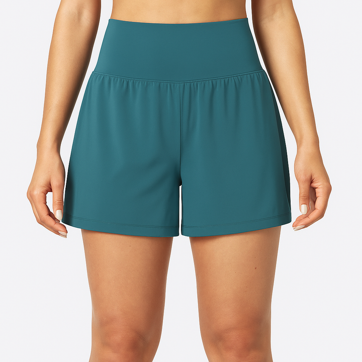 Højtaljede yogashorts