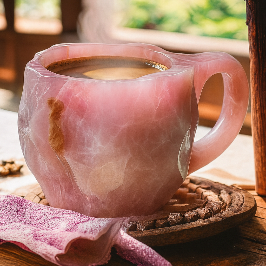 Mineralkrystal kaffekrus
