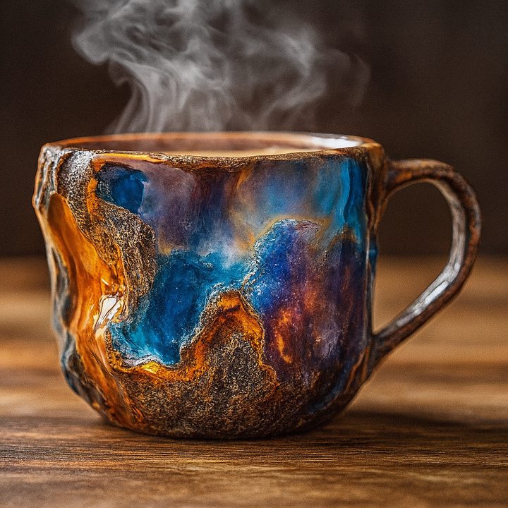 Mineralkrystal kaffekrus