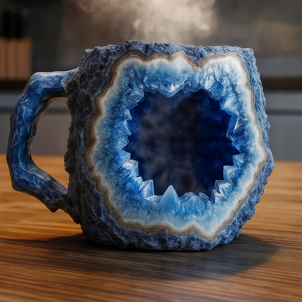 Mineralkrystal kaffekrus