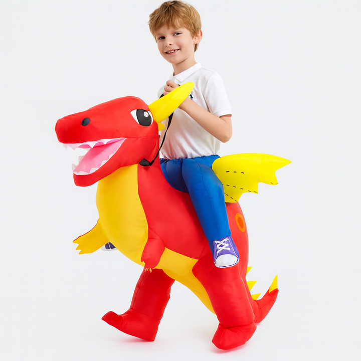 Dinosaurkostume til børn
