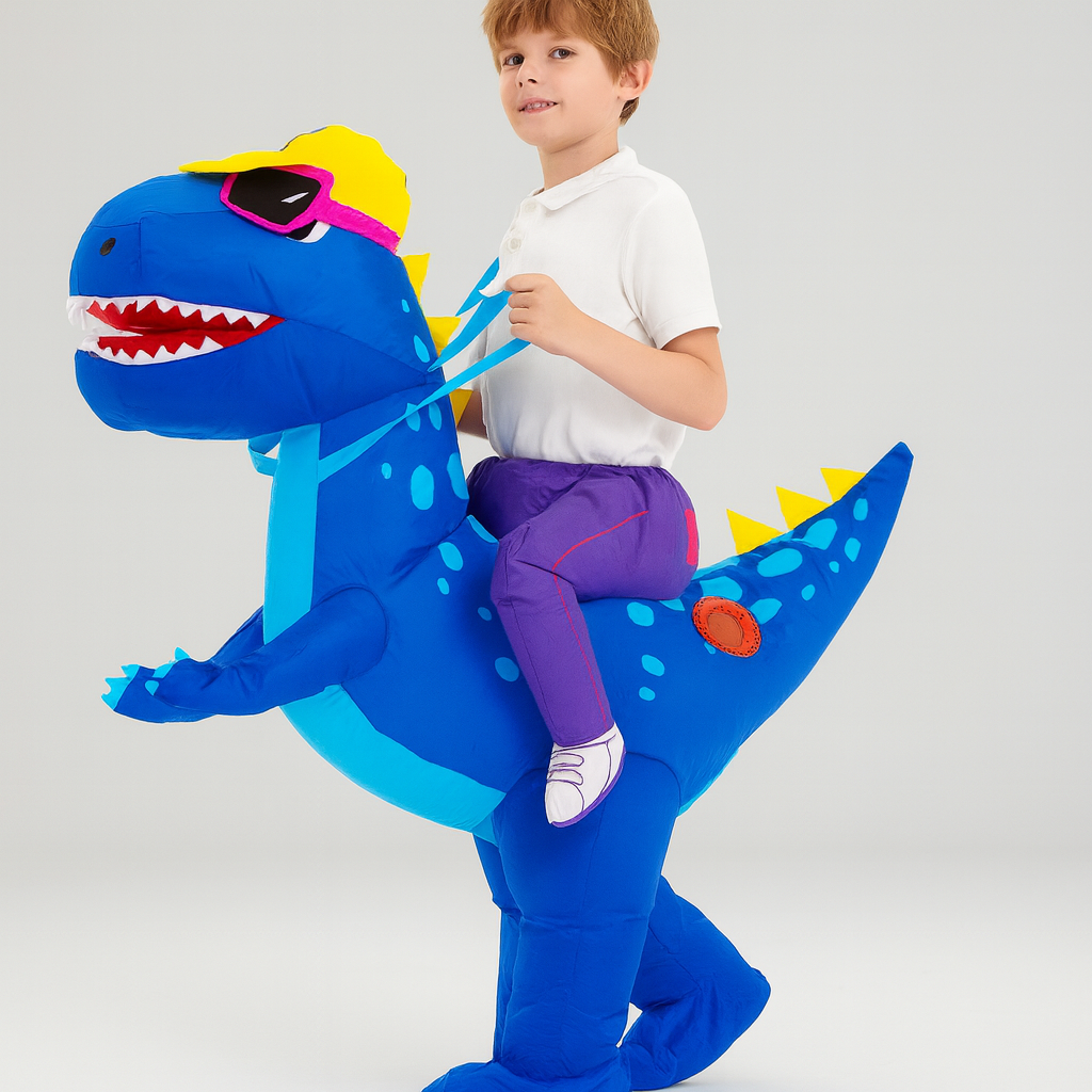 Dinosaurkostume til børn