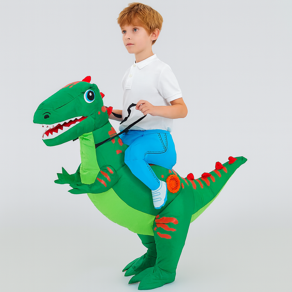 Dinosaurkostume til børn