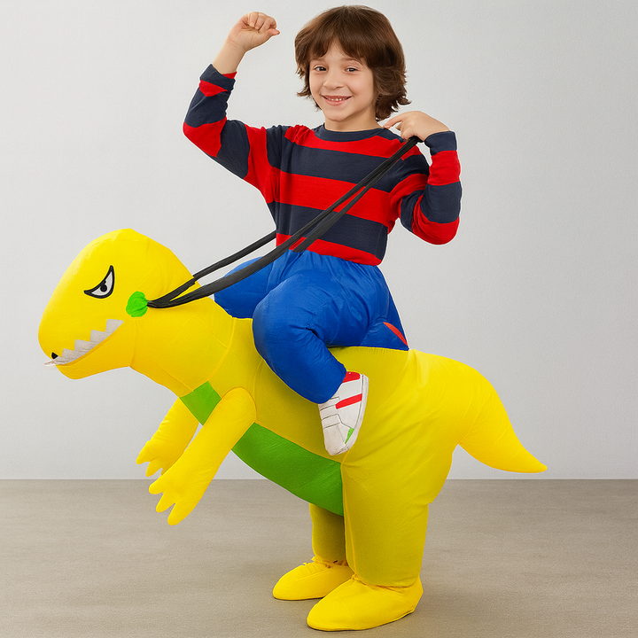 Dinosaurkostume til børn