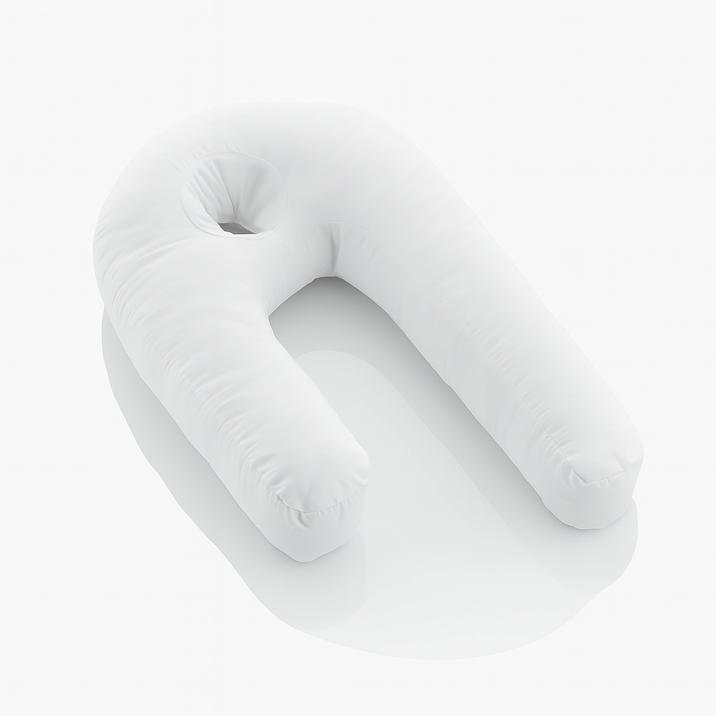 Ergonomisk pude til side-sovende