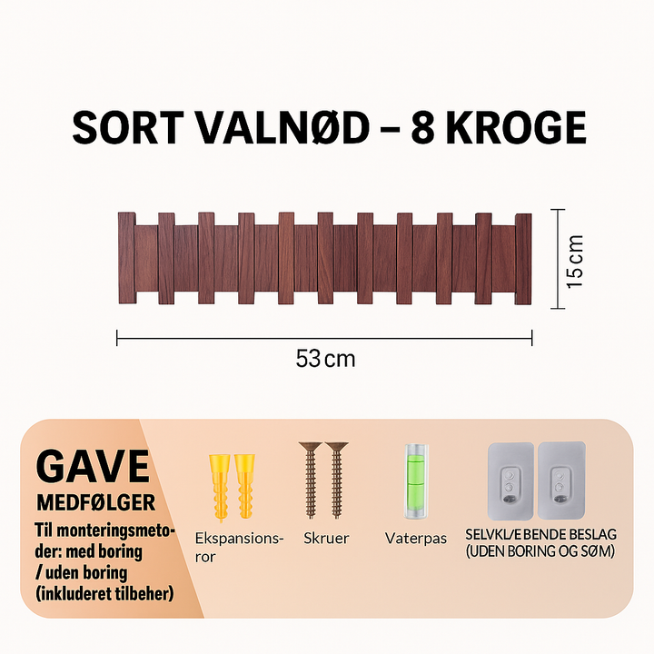 Duurzame Houten Kapstok Piano Stijl