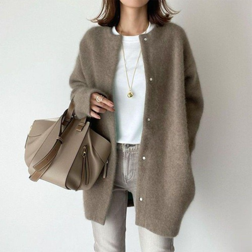 Raffineret cardigan med stil
