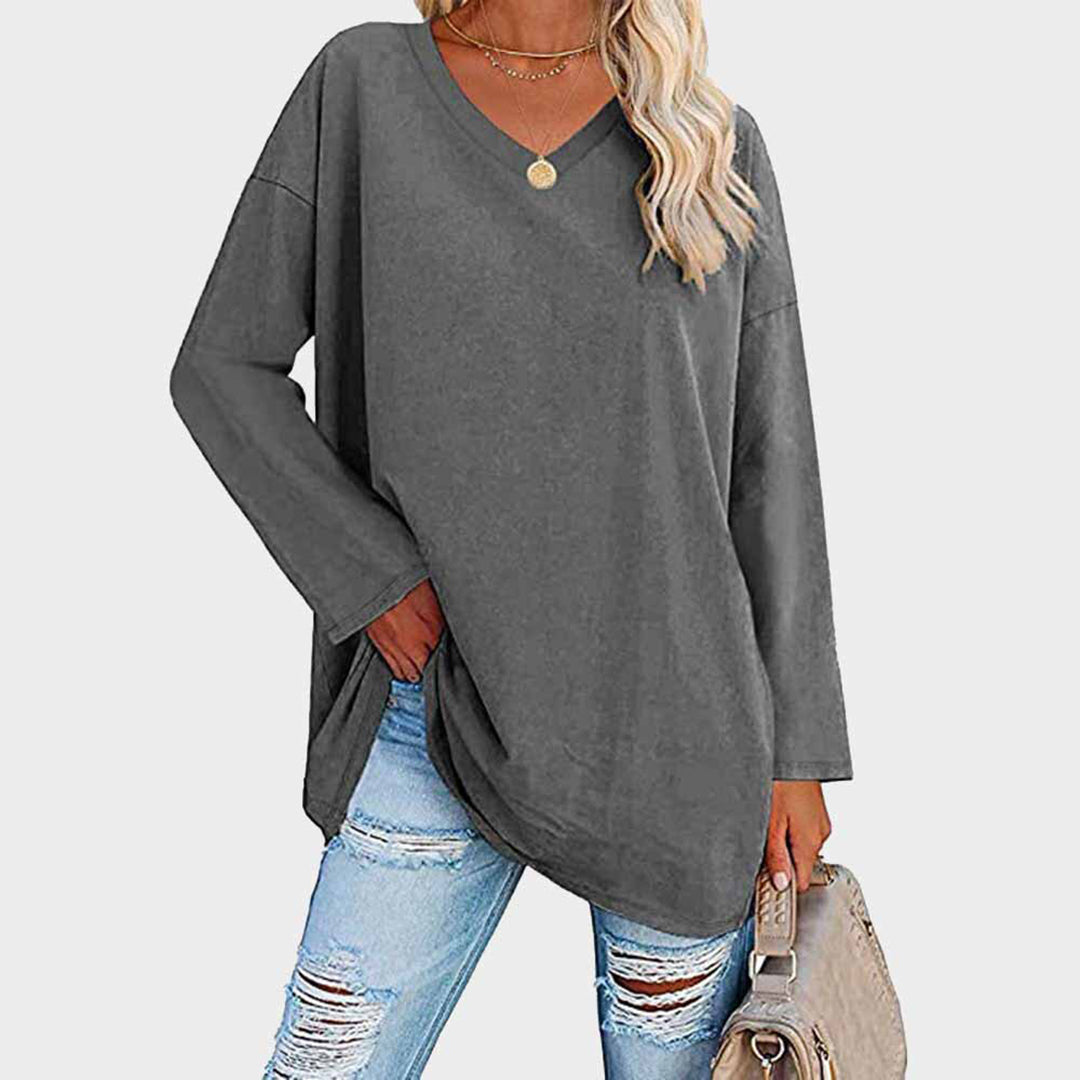 Elegant langærmet top