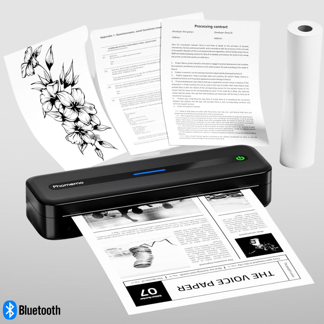 Bærbar termoprinter