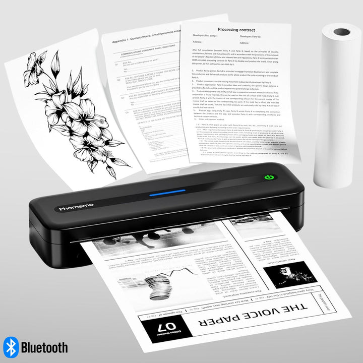 Bærbar termoprinter