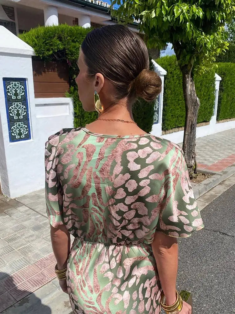 Elegant Wrap Kjole