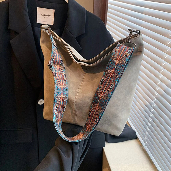 Stilfuld vintage damehåndtaske